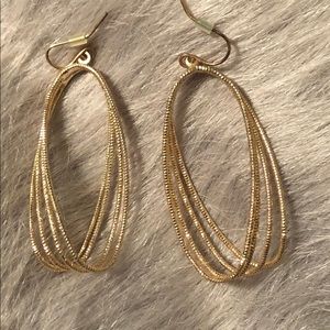 Gold Rope Earrings